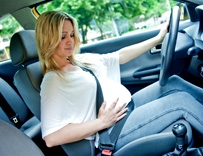 Вождения автомобиля во время беременности
